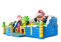 Order blue side inflatable slide online