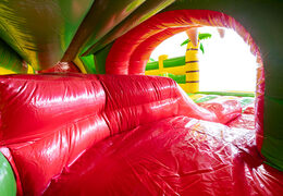 Tunnel in Slideworld crocodile bounce house JB