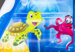 Obstacle course module base jump sea animals