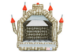 For sale A-frame Standard Bouncy Castle with Grey Brick theme