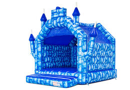 Bouncy Castle Standard A-frame Blue Brick