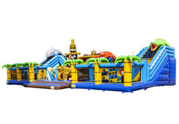 JB Inflatables large inflatable play park with a sea world theme