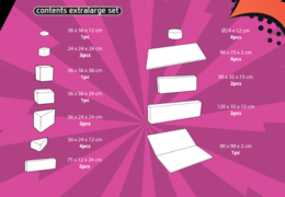 Order the contents of the Softplay XL set in Comic theme from JB Meppel