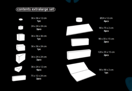 Order the contents of the Softplay XL set in Pirate - Seaworld theme from JB Meppel