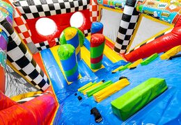 High-quality Comic-themed obstacle course with unique challenges