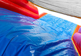 Inflatable obstacle course with bold Comic graphics