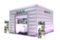 Opblaasbare beurs stand