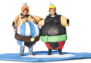 Get Sumo Asterix & Obelix suits for both young and old online. Buy inflatables at JB Inflatables UK