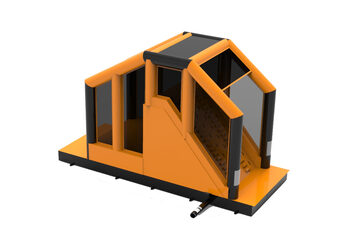 Buy an inflatable 40-piece giga modular Cliff Jump assault course for children. Order inflatable obstacle courses online now at JB Inflatables UK