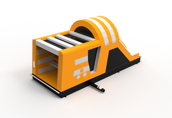 Order a giant Roll Slide obstacle course with obstacles for kids. Buy inflatable obstacle courses online now at JB Inflatables UK