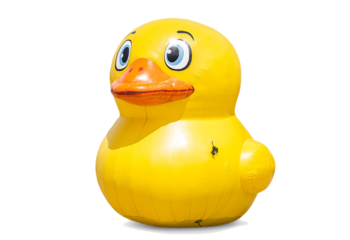 Order a mega inflatable 3D Duck product enlargement. Buy your inflatable 3D objects now online at JB Inflatables UK