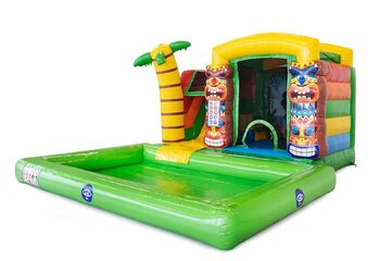 Buy multifunctional mini splash bounce Hawaii bouncy castle at JB Inflatables UK. Order inflatable bouncy castles online at JB Inflatables UK