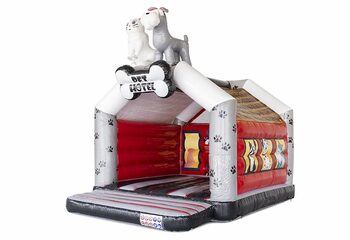 standard inflatable animal hotel theme inflatable bouncer for sale for kids