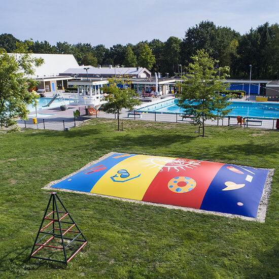 Order custom made Summer themed airmountain inflatable for children at JB Inflatables UK. Request a free design for inflatable airmountains in your own corporate identity now