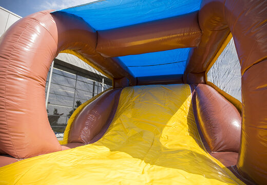 Order a mini run pirate 8m inflatable obstacle course with 3D objects for kids. Buy inflatable obstacle courses online now at JB Inflatables UK