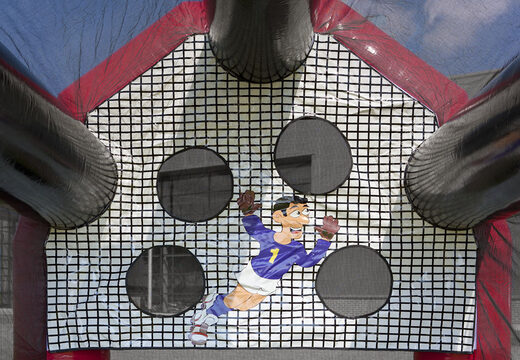 Speed ​​shooter or buy inflatable “Fat Bertha” football game. Order inflatable speed football shootergame now online at JB Inflatables UK