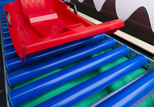Order inflatable roller track double in winter theme for both young and old. Buy inflatable winter attractions online now at JB Inflatables UK