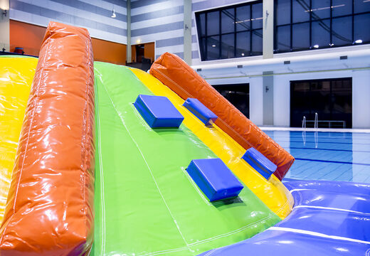 Buy a cool dolphin-themed slide for both young and old. Order inflatable pool games now online at JB Inflatables UK