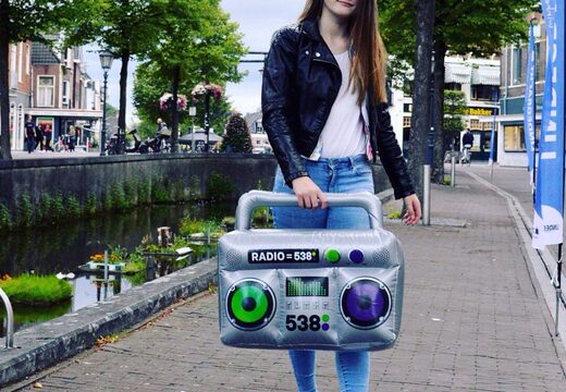 Get your Mini pvc inflatable radio 538 now. Order your inflatable advertising items online at JB Inflatables UK