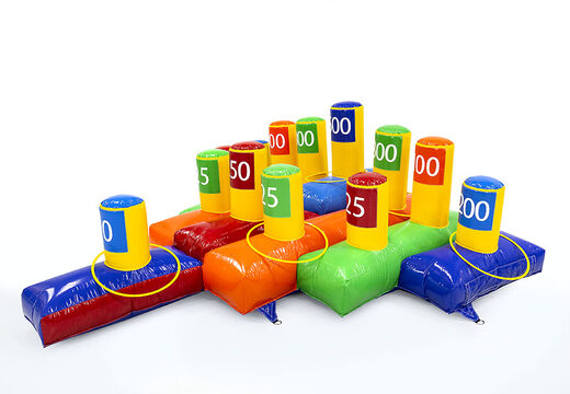 opblaasbaar ringgooien spel voor zeskamp