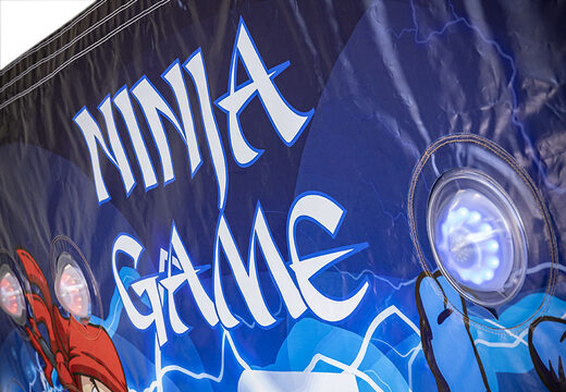 Inflatable IPS Splash Wall Ninja detail themed with a water spray on the top for young and old alike. Buy inflatable IPS Splash Walls now online at JB Inflatables UK 