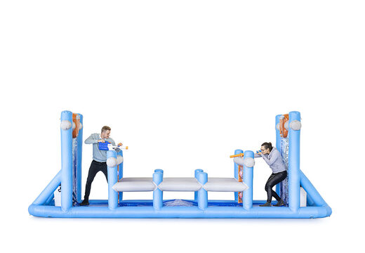 Get inflatable IPS Water Wars with water cannons for both young and old. Order inflatable water attractions now online at JB Inflatables UK 