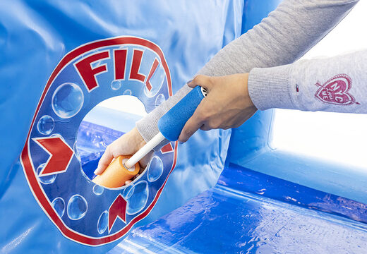 Get inflatable IPS Water Wars with water cannons for both young and old. Buy inflatable water attractions online now at JB Inflatables UK 