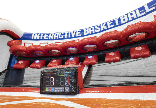 Order interactive basketball game for children