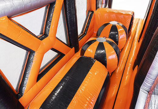 Order 40-piece giant modular inflatable Ball Hopper obstacle course for children. Buy inflatable obstacle courses online now at JB Inflatables UK