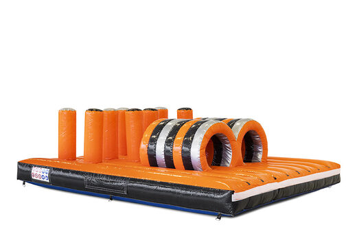 Buy Inflatable 40 Piece Giga Tunnel Dodger Platform Modular assault course for Kids. Order inflatable obstacle courses online now at JB Inflatables UK