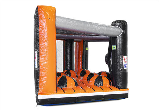 Buy inflatable 40-piece giga modular Ball Hopper Corner obstacle course for children. Order inflatable obstacle courses online now at JB Inflatables UK