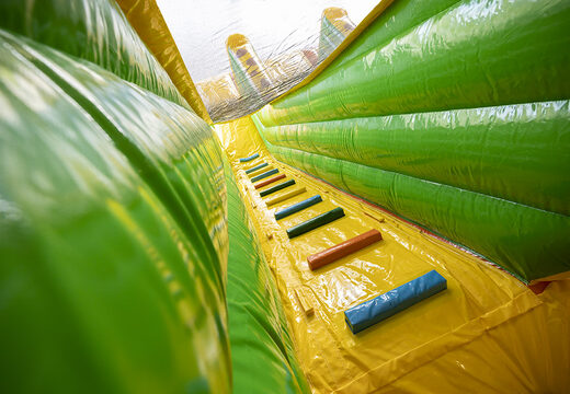 Buy the perfect giraffe themed inflatable slide with 3D objects for kids. Order inflatable slides now online at JB Inflatables UK