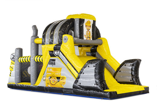 Order heavy duty obstacle course with 3D objects for kids. Buy inflatable obstacle courses online now at JB Inflatables UK