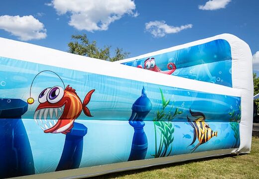 Buy an inflatable large bubble park in the Seaworld theme for kids. Order inflatable bouncy castles at JB Inflatables UK