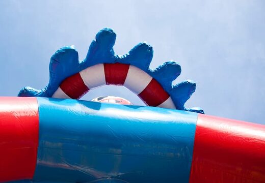 Order unique standard pirate bouncers with a 3D object on top for children. Buy bouncers online at JB Inflatables UK