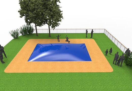 Order airmountain in blue color for children. Buy inflatable airmountains now online at JB Inflatables UK