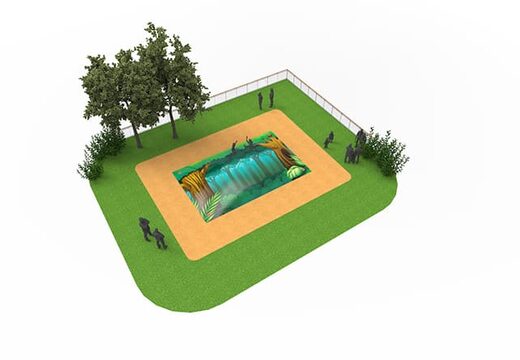 Buy airmountain in forest theme for kids. Order inflatable airmountains now online at JB Inflatables UK