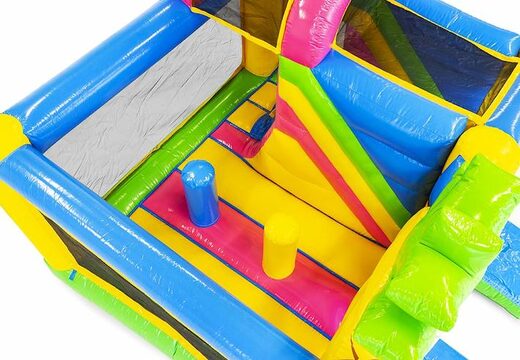 Order Hawaii themed inflatable bouncy castle with slide for kids