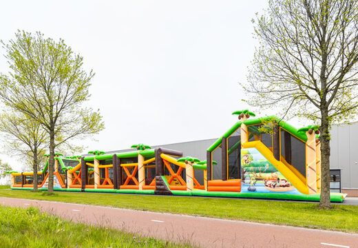 Mega assault course Jungle Adventure Run for sale