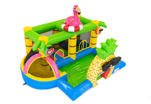 Order Flamingo bouncy castle for children. Buy bouncy castles online at JB Inflatables UK