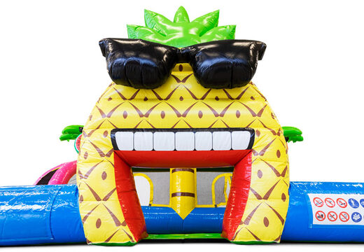 Buy Flamingo themed bouncy castle for kids. Order inflatables online at JB Inflatables UK