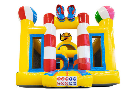 Buy Rubber Duck 4 in 1 slide for your kids. Order inflatable slides now online at JB Inflatables UK