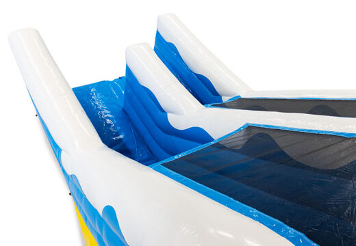 Order a 4 in 1 slide in the Rubber Duck theme online for your kids. Buy inflatable slides now online at JB Inflatables UK