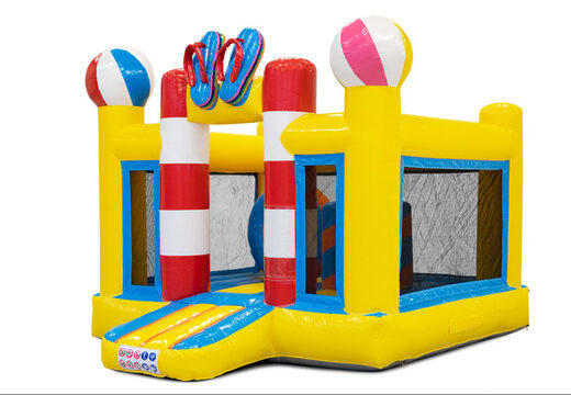 Get online 4 in 1 slide Rubber Duck for your kids, order inflatable slides now online at JB Inflatables UK