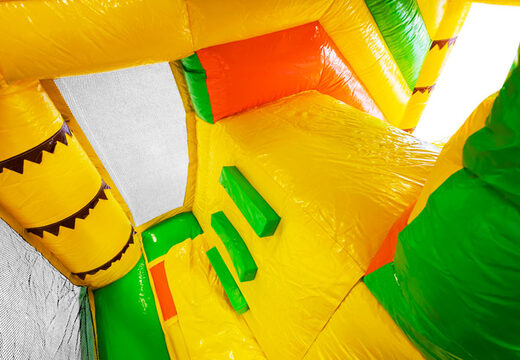 Order inflatable Mini Multiplay Lion bouncy castle for kids. Inflatable bouncers for sale at JB Inflatables UK