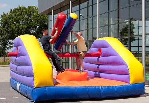 Bouncer bag hitting game