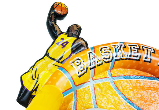 Buy basketball inflatable game with striking colors at JB Inflatables