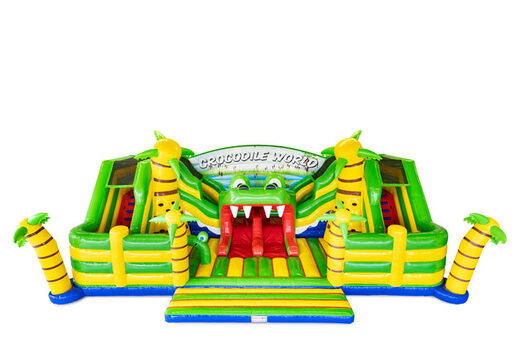 Buy the top of the Slideworld Crocodile bounce house online