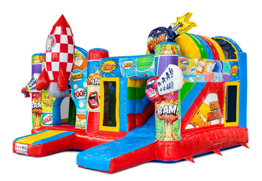 Order online the multiplay with comic theme featuring a slide and play objects