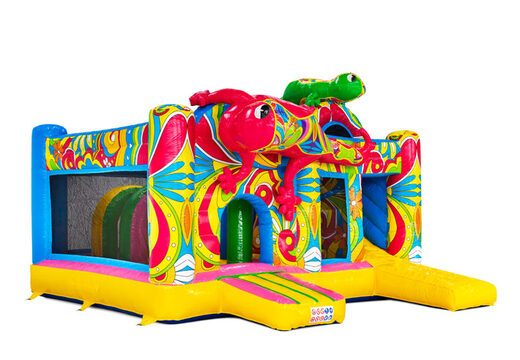 Side of Multiplay Ibiza pink green salamanders